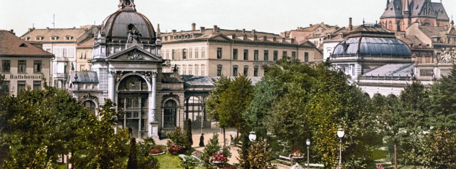 So sah Wiesbaden früher aus