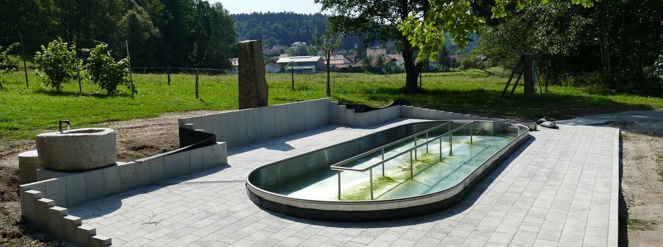 ENDLICH - Kneippanlage wieder benutzbar