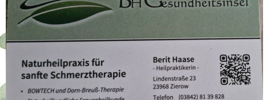 Neueröffnung Heilpraktikerpraxis in Zierow