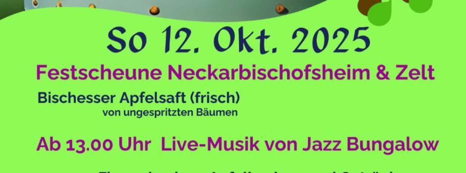 Apfeltag im Schlosspark