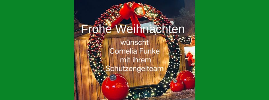 Das Team der Provinzial-Geschäftsstelle Cornelia Funke wünscht frohe Weihnachten