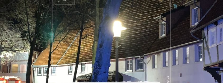 Einsturzgefahr: Schornstein am Kirchplatz