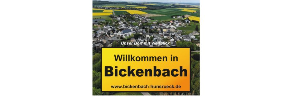 Hompage Bickenbach (Hunsrueck)