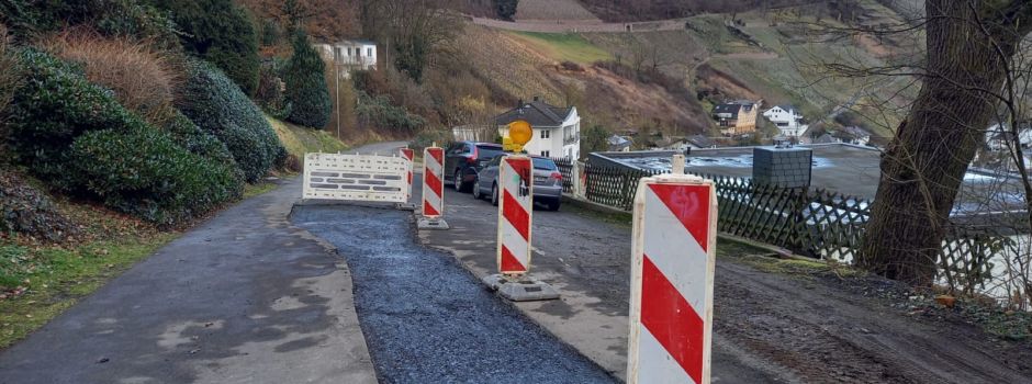 Bauarbeiten im Neuen Weg