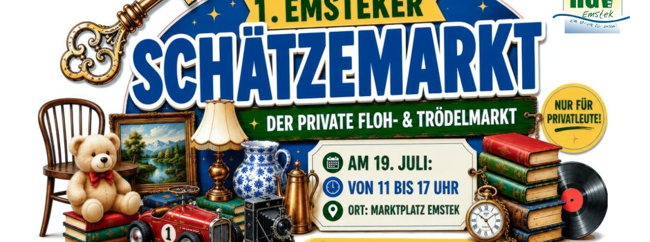 Kellerfunde gesucht: Erster Emsteker SchätzeMarkt startet am 19. Juli