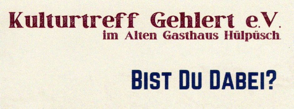 Gründungsabend