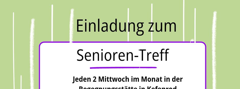 Senioren-Treff am Born!