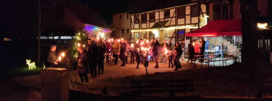 Laternenumzug in Warle