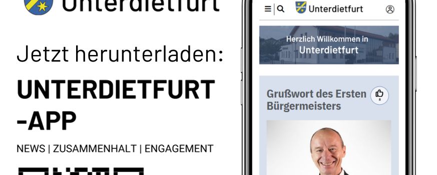 Start frei für die Unterdietfurt-App!