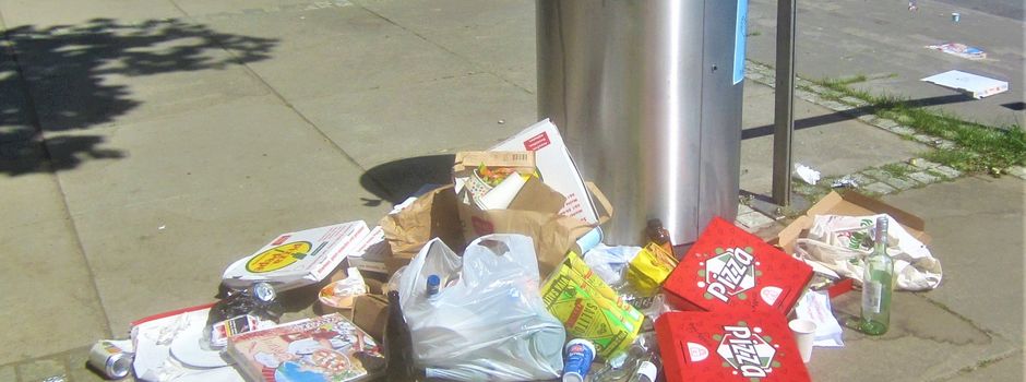 Vermüllt die Mainzer Innenstadt?