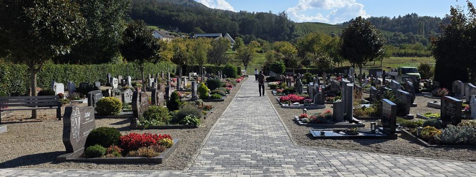 Friedhofswege und weitere Erneuerungsmaßnahmen abgeschlossen