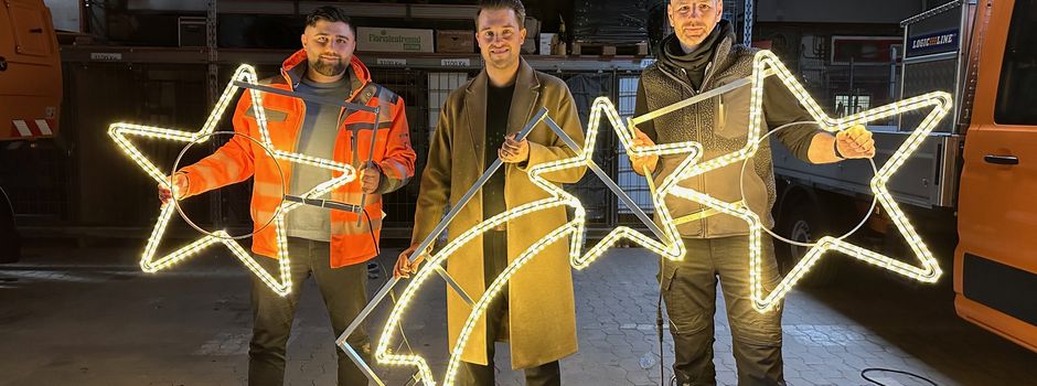 Neue Weihnachtsbeleuchtung für Ronnenberg