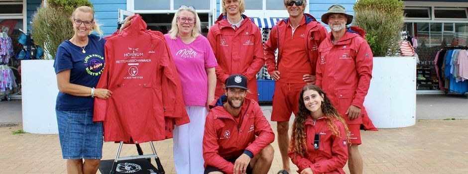 Hörnums Rettungsschwimmer tragen jetzt Friesennerze