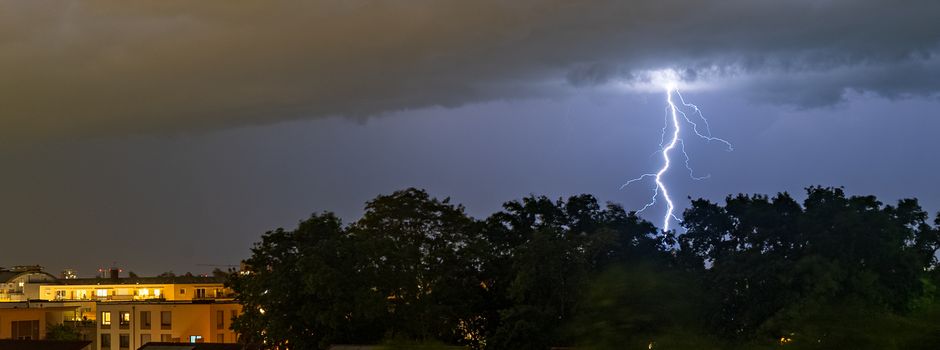 DWD warnt vor starkem Gewitter in Mainz