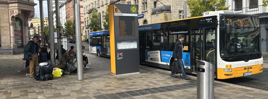 Mainzer Münsterplatz wieder für Busse und Bahnen frei