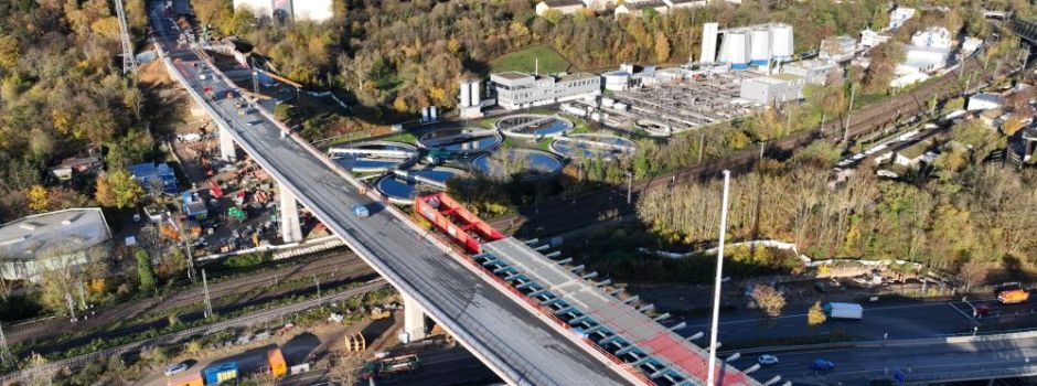Salzbachtalbrücke bald wieder frei – aber zuerst für Fußgänger
