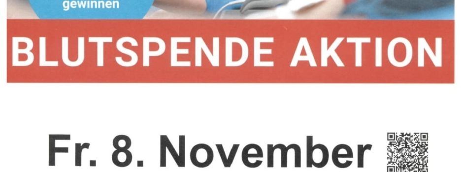 Blutspende in der Grundschule