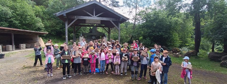 Grundschüler/-innen aus Rieden zu Gast in Weibern