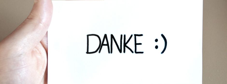 Danksagung zur Wiederwahl zum Bürgermeister der Gemeinde Teistungen