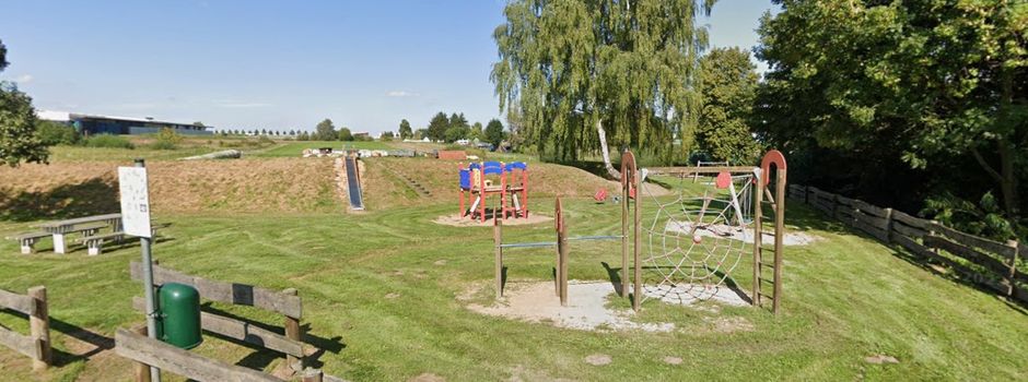 Spielplatz am Glockenbrunnen im Ortsteil Calden - Gemeinsam für einen sauberen und sicheren Spielplatz!