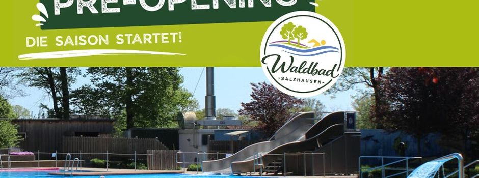 Saisonstart im Waldbad Salzhausen am 30. April