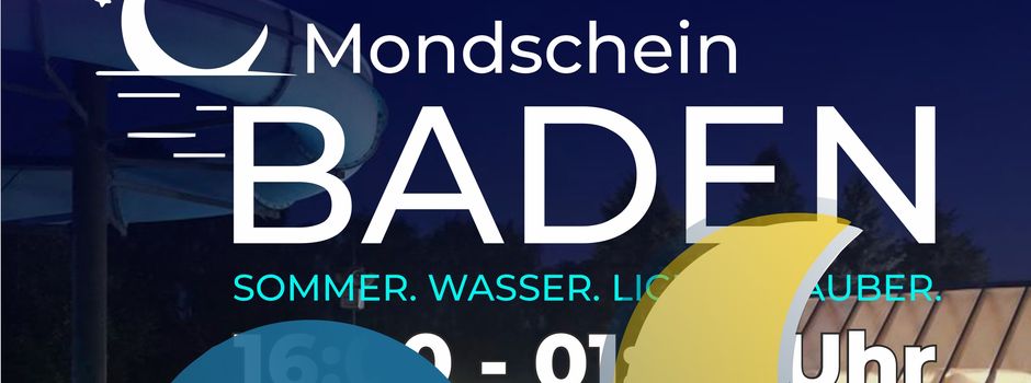Mondscheinbaden fällt ins Wasser