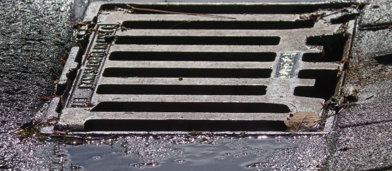 Reinigung der Regenwasserkanäle