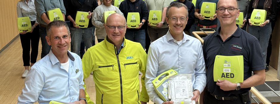 Neue Ausrüstung für Mobile Retter: Defibrillatoren sollen noch mehr Leben retten