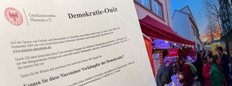 Geschichtsverein lockt mit Demokratiequiz und neuer Lektüre