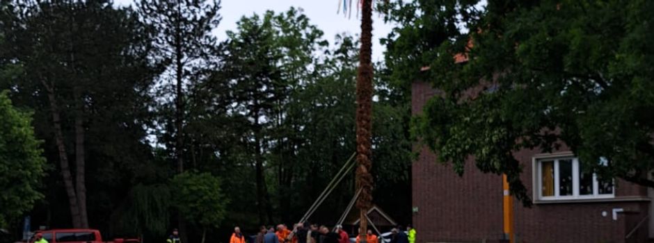 Der Maibaum sagt Tschüss
