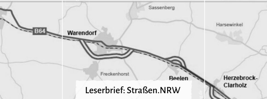 Leserbrief: "Straßen.NRW und die Corona-Krise"