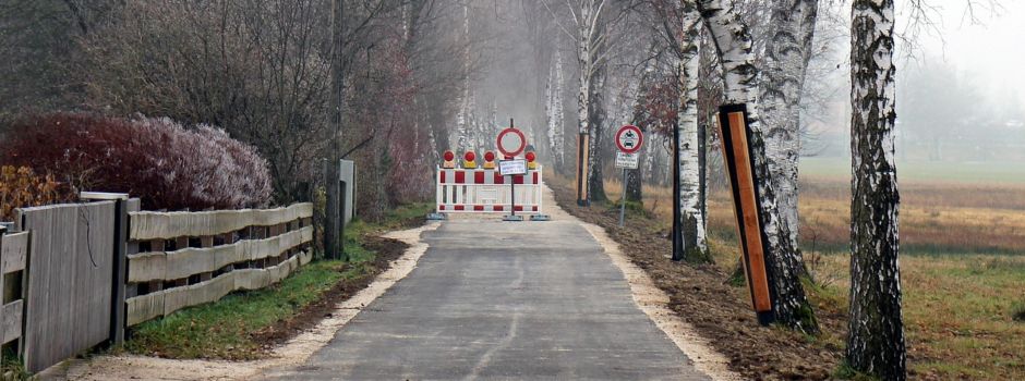 Straßensperrung auf der B255/B54 ab 7. April 2025