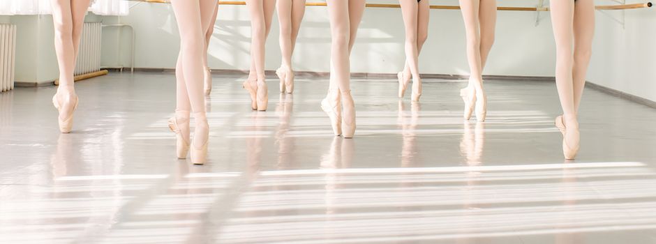 Ballettgruppen in der „Oase“