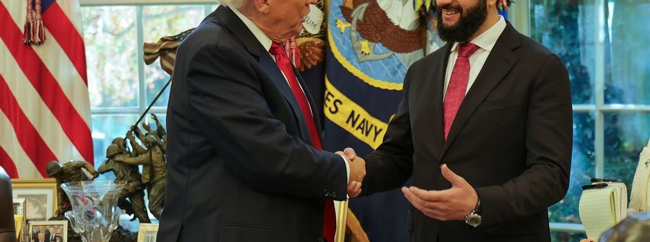 Syriens Rehabilitation - Übergangspräsident im Weißen Haus