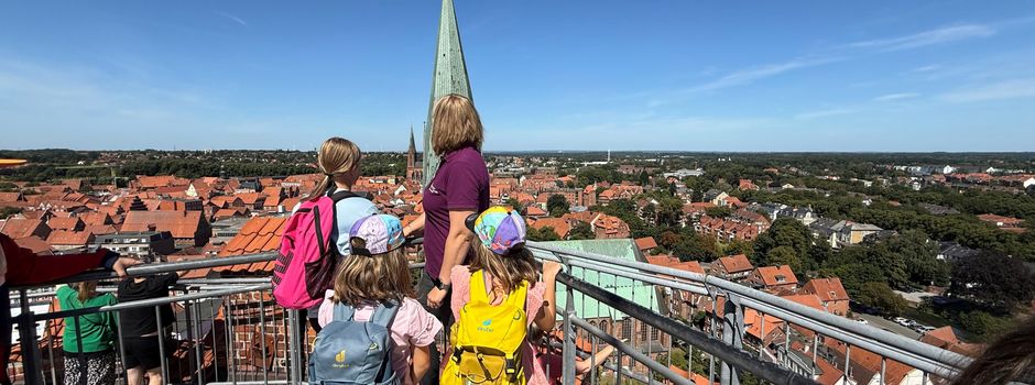 Abenteuerreise mit dem Heide-Express: Kinder aus Bispingen erobern Wasserturm