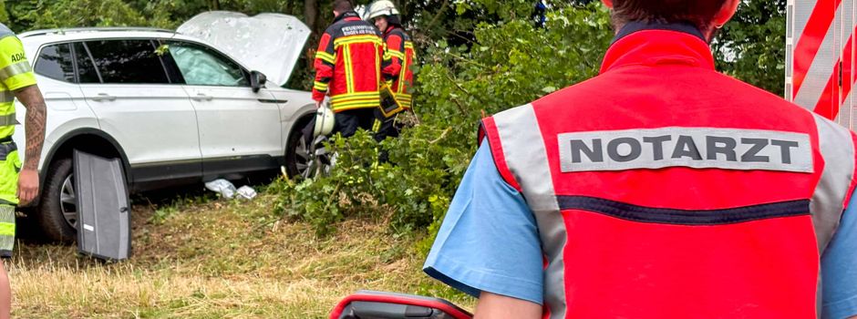 Schwerer Unfall auf A61: Kinder verletzt