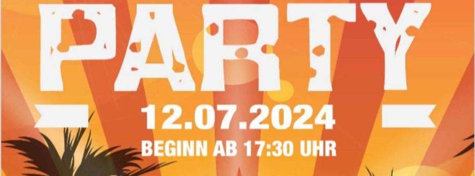 Beachparty ⛱️ mit Cocktails 🍹& Musik 🎸