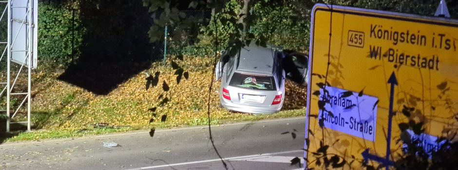 Schwerer Verkehrsunfall in Wiesbaden