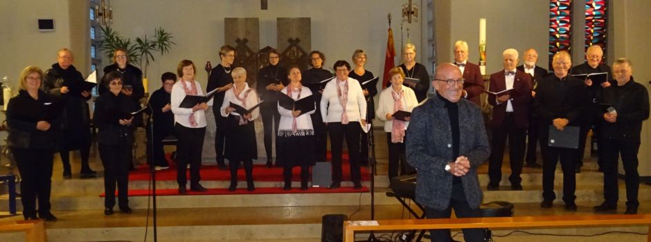 Bewegender Abschied der Singgemeinde