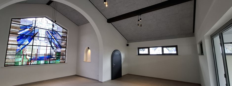 Friedhofshalle fertig saniert!⛪️✨️