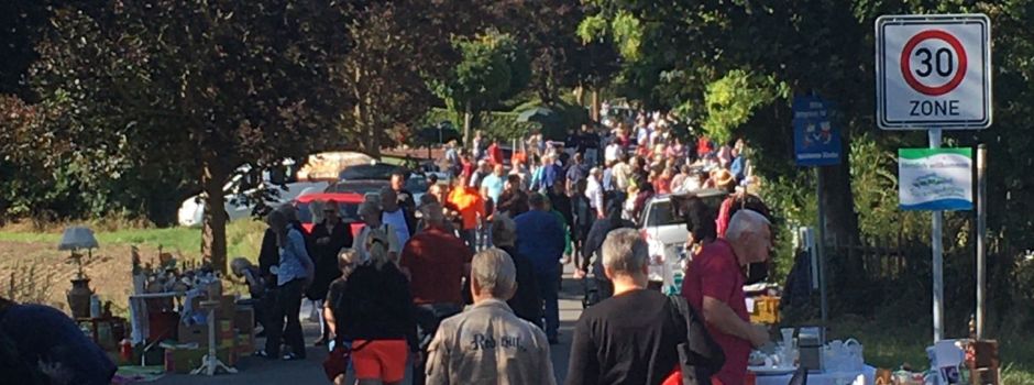 Längster Straßenflohmarkt mit Verkäufer- und Besucherrekord