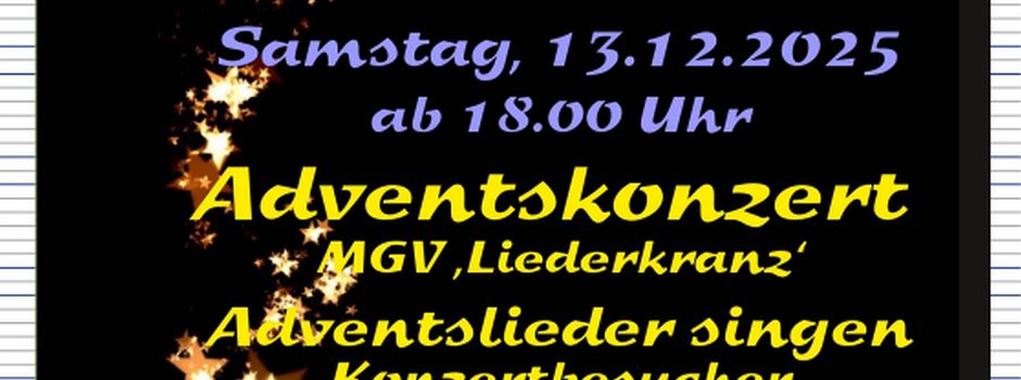 "wir singen im Advent" - 13. Dez. 2025