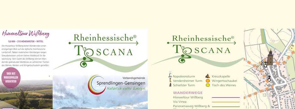 Neue Freizeitkarte Wandern & Radfahren