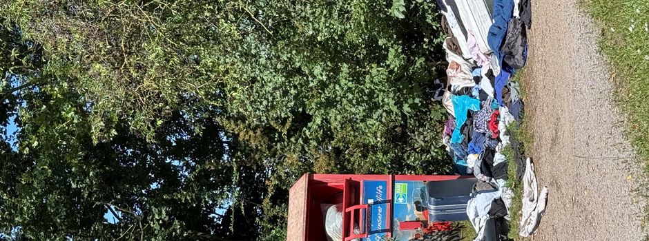 Illegale Müllentsorgung in Gensingen 