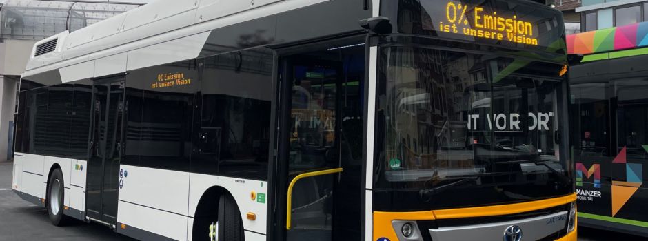 Erster Brennstoffzellenbus in Mainz