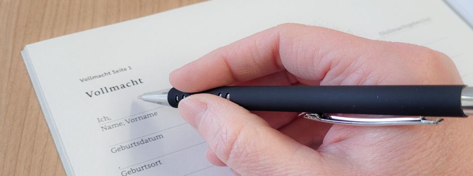 Vortrag zu Vollmacht, Betreuung und Patientenverfügung am 20. Mai im Rathaus