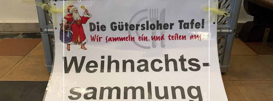 Weihnachtspäckchen-Aktion der Gütersloher Tafel - Helft mit!
