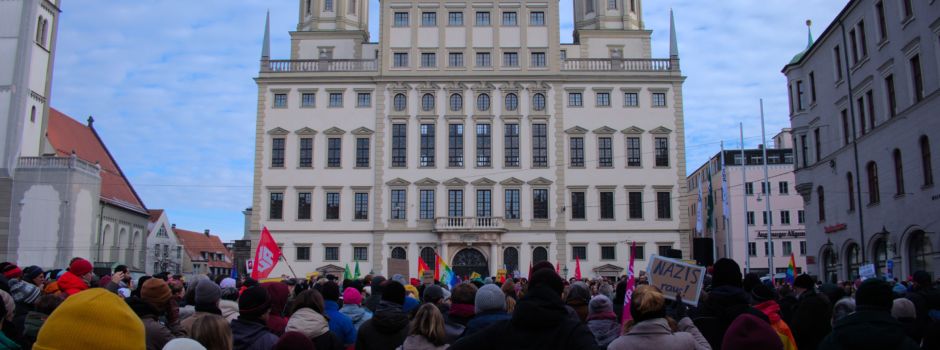 Demonstration in Augsburg: Das steht am Wochenende gegen Rechtsextremismus an
