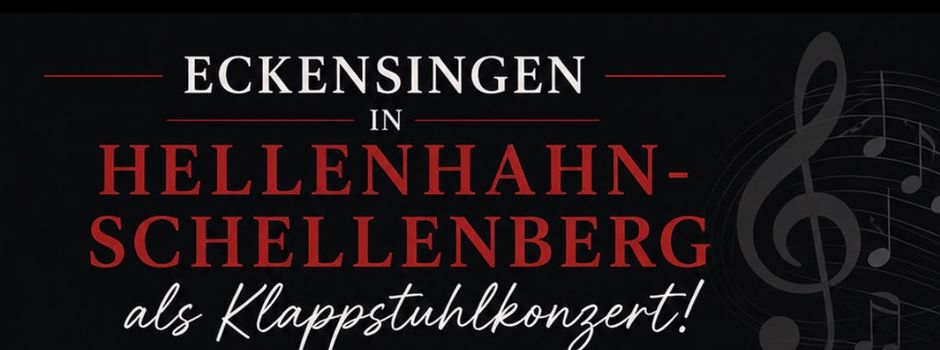 Eckensingen in Hellenhahn-Schellenberg – als Klappstuhlkonzert