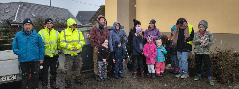 Dreck-Weg-Tag in Hellertshausen